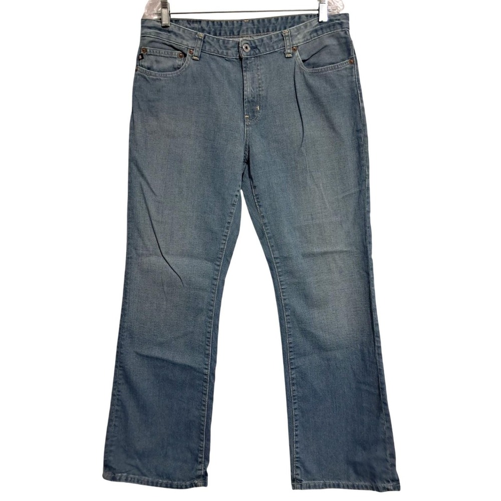 Polo Ralph Lauren Jean Co Kelly Bootcut Jeans Sz 14x32 Med Wash‎ Vintage Y2K